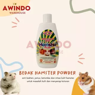 BEDAK HAMSTER POWDER - Bedak Anti Jamur Iritasi Kulit Hamster Marmut