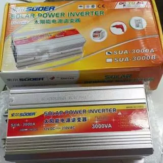 Inverter 3000 watt 12 v DC to 220v AC