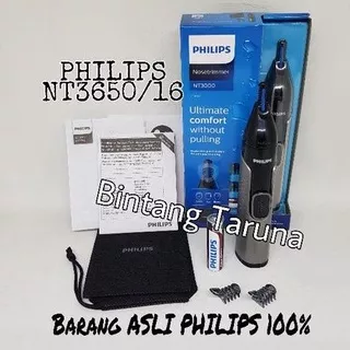 Nose Trimmer Philips NT3650/16 Nosetrimmer Philips NT3650 Alat cukur bulu hidung Philips NT3650/16