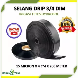 Selang Drip Irigasi Hydrosol 15 mikron 3/4 Dim