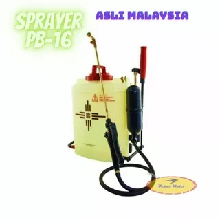 Sprayer PB16 asli malaysia / alat semprot tangki manual pertanian / tengki hama pb-16 / alat pembasmi herbisida maupun pupuk sawit