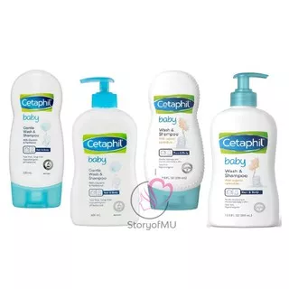CETAPHIL Baby Gentle Wash & Shampoo with Glycerin & Panthenol / Organic Calendula 230ml / 400ml