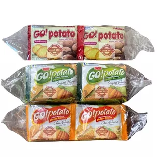 SIANTAR TOP GO POTATO ORIGINAL FLAVOUR (1pack 2renteng) / SIANTARTOP GO POTATO CHEESE FLAVOUR / CEMILAN GO POTATO KERIPIK KENTANG