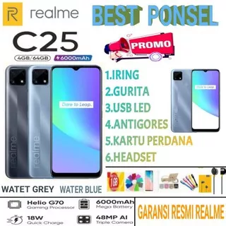 REALME C25 RAM 4/64  C25S 4/128 GB  C25Y RAM 4/64 GB GARANSI RESMI REALME INDONESIA