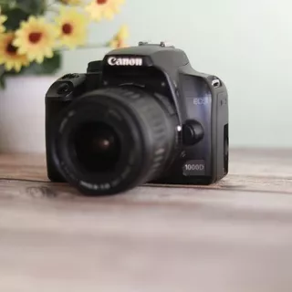 KAMERA DSLR CANON 1000D Kit Second - Camera Termurah dan Terbaik Untuk Pemula