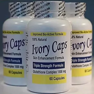 Suplemen pemutih kulit Ivory Caps obat pemutih badan