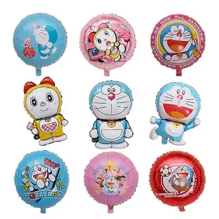 Kartun Doraemon Balon Foil Jingle Cat Air Ball Anak Selamat Ulang Tahun Perlengkapan Pesta Baby Shower Pernikahan Dekorasi Hadiah Mainan Anak