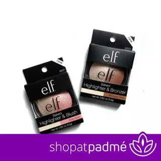 elf E.L.F baked highlighter & blush / bronzer / rose gold & bronzed glow