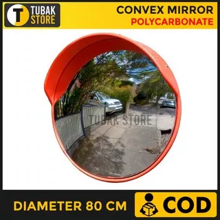 Kaca Cembung / Cermin Cembung Tikungan Kaca Convex Mirror 80 CM