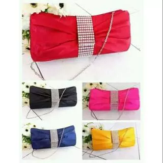 Clutch satin / Dompet Pesta Satin 01