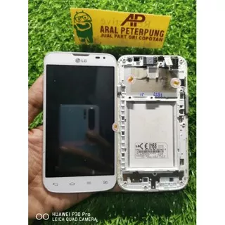 LCD Touchscreen plus Frame LG L70 Dual D325 Ori Copotan HP