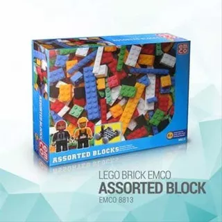 LEGO EMCO BRIX ASSORTED BLOCKS 8813 MAINAN LEGO BRICKS ORIGINAL MURAH