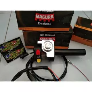 GAS SPONTAN MAGURA SET TOMBOL DOBEL DAN LAMPU GAS MAGURA ORIGINAL GAS KONTAN MAGURA ORIGINAL