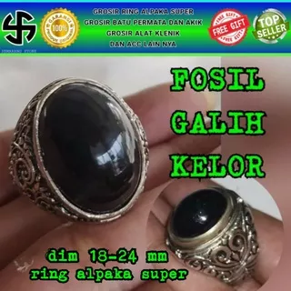 CINCIN FOSIL GALIH KELOR HITAM SUPER