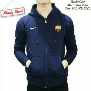 HOODIE ZIPPER BARCELONA // COD BAYAR DI TEMPAT