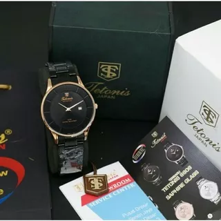 Flash Sale 4.4- Jam Tangan Tetonis Ts-6606 Original Shapirre Glass/ kaca Anti gores Garansi 1 tahun,  Water