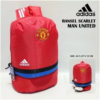 TAS RANSEL / BACKPACK CLUB BOLA SCARLET MAN UNITED, CHELSEA, LIVERPOOL, MAN CITY, ARSENAL