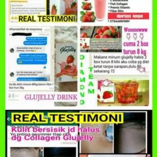 Glujelly drink minuman kesehatan free member