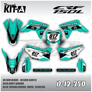 Decal Sticker Klx Gordon Decal Sticker Hodna Crf 150L