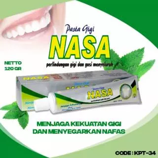 Odol Pemutih Gigi Penghilang Karang Gigi - ODOL NASA HERBAL PASTA NASA ORIGINAL