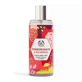 The Body Shop POMEGRANATE & RED BERRIES Hair & Body Mist 150ml Parfum