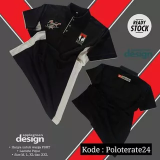 Kaos PSHT SH Terate berkerah polo bordir kode poloterate24