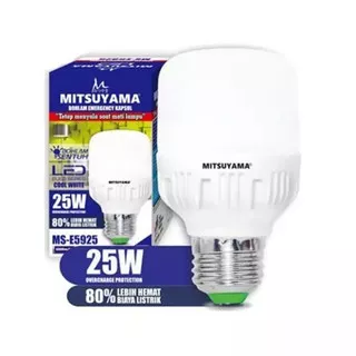 Mitsuyama-Bohlam Lampu Led Emergency 25 Watt-Bohlam Sentuh Capsule Emergency Mitsuyama MS-E5925