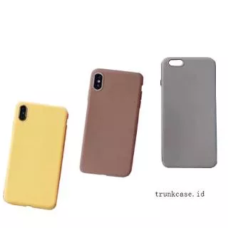 For IPhone 12 mini 12 pro max 7 Plus 11 X 7 6 8 6S Plus XS SE 2020 Yellow Color Soft TPU Case Cover