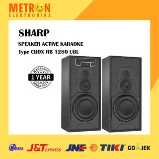 SHARP CBOX RB 1280 UBL / SPEAKER AKTIF BLACK / CBOXRB1280UBL