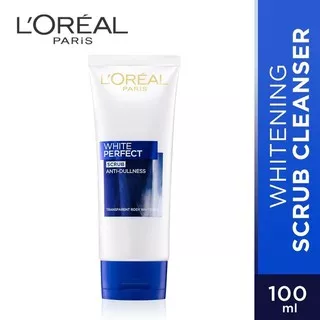 L`Oreal Paris White Perfect Foam Scrub 100g L`oreal Whitening Scrub Cleanser 100g