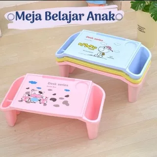 Meja Anak Anak / Meja Laptop Meja Portable Plastik Serbaguna meja Belajar Plastik Anak Karakter