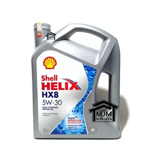 Oli Mesin Shell Helix HX8 SAE 5W-30 4 Liter Bensin Galon HX 8 5W30 4L