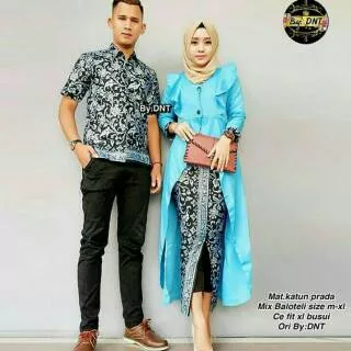 Baju batik couple modern batik wanita batik pria batik anak muslim