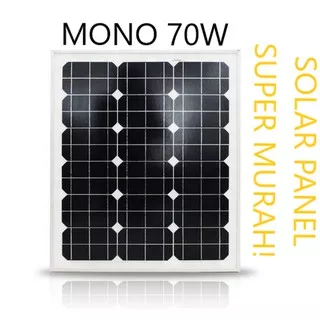 Solar Panel Surya 70 Watt Peak Mono HARGA MURAH PROMO GREEN ENERGY