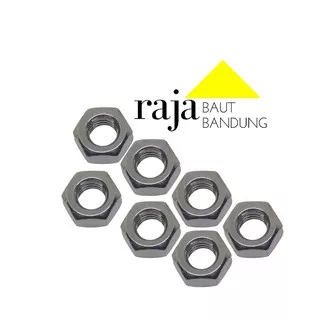 Mur 4mm Nut Stainless Steel 304 Anti Karat Kunci 7