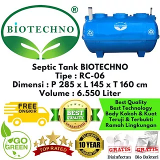 Septic Tank Bio, BioTech, Septic Tank BioFil, Septic Tank BioTank, TYPE RC-06