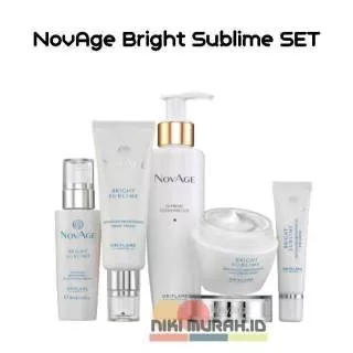 NovAge Bright Sublime Set Perawatan Wajah Original Kemasan Baru | NIKI MURAH