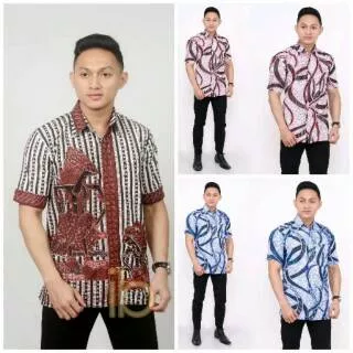 IB STORE-Kemeja HEM wayang Formal Kerja Pria M L XL//MURAH KUALITAS MEMENGAH//BUKAN MURAHAN