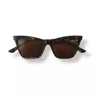 KACAMATA HOTROD TRAPPESSIUM RODEO BROWN GLASSES - LEOPARD TRANSPARENT FRAME HEYMOU