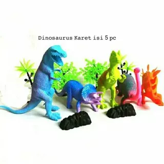 Mainan Dinosaurus Karet Besar - Miniatur Dino World