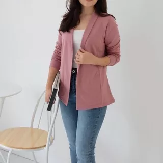 RO-0127 PINK Blazer Tangan Panjang