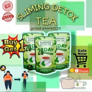 SLIMMING DETOX TEA 20 DAY teh penghancur lemak teh pelangsing badan teh diet penurun berat badan