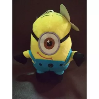 Boneka Rekam Suara Unik Motif Karakter Minion Papoy Toys Despicable Agnes Gru Dave Kevin Toy Doll