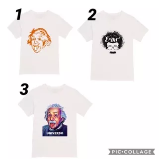 Kaos / tshirt / baju Albert Einstein