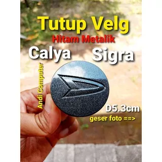 Tutup As Roda Velg Racing Agya Ayla Calya Sigra Hitam