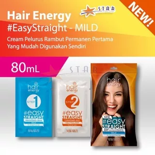 ?STAR? Makarizo Hair Energy Easy Straight MILD - 80 ml | Pelurus rambut