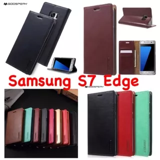 Galaxy S7 Edge Original Mercury Goospery Bluemoon Flip Case Samsung S7Edge