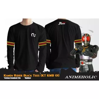 Kaos Anime Movie Kamen Rider Black RX Long Sleeve Tees (KT KMB 01)