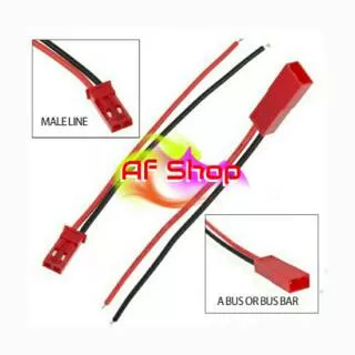 JST Connector Plug Cable Male & Female 10 cm for RC Battery