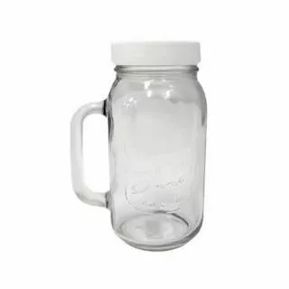 Drinking Jar / Jumbo Drinking Jar + Tutup / Drinking jar 800ml